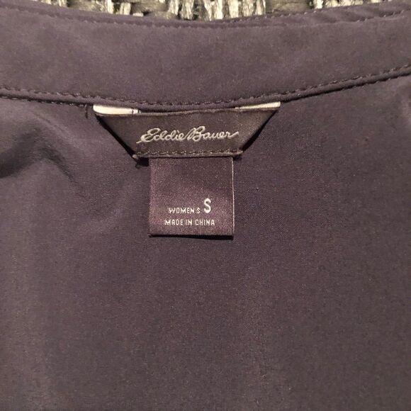 Eddie Bauer Women's Athletic Long Sleeve Casual Shirt Dress size S in Gray - Picture 3 of 8